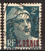 Algeria; 1946: Sc. # 202: O/Used Single Stamp