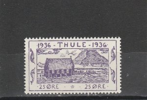 Greenland  Thule# T3 (1936 AFA# 5)