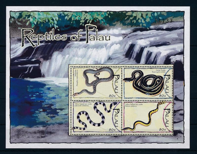 [35354] Palau 2004 Reptiles Snakes MNH Sheet