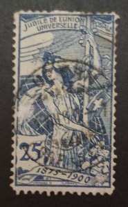 SWITZERLAND Scott 100 Used Stamp Progress T259