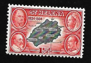 St. Helena 1934 - M - Scott #103