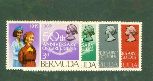 BERMUDA 230-3 MNH BIN $1.60