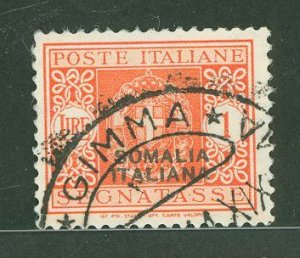 Somalia (Italian Somaliland) #J50 Used Single