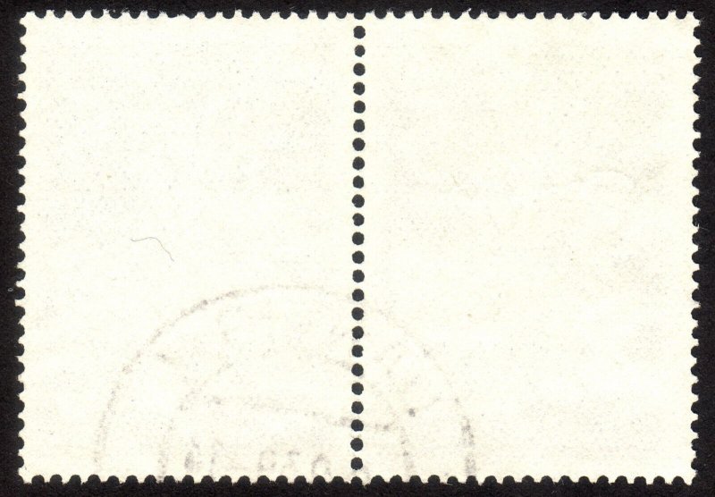1939, Danzig, 5pfg, Used pair, Sc 234, Mi 302