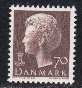 Denmark # 535, Definitive Single, Mint NH