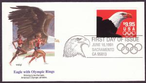 2541 Express Mail Eagle Fleetwood FDC