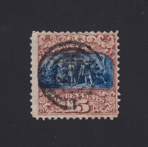 Scott #119 15c 1869 Issue USED - Corner Crease