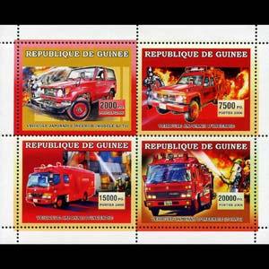 GUINEA 2006 - S/S Fire Trucks NH