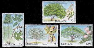 St. Lucia 649 - 652 MNH