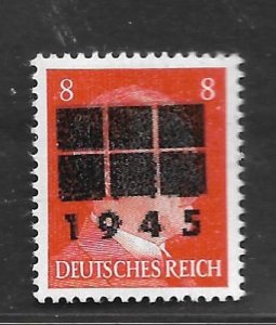 Germany 1945 Local Issue - Netzschkau-Reichenbach(Saxony) Mi6 8pf