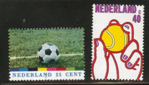 Netherlands Scott 513-514 MNH** 1974 stamp set