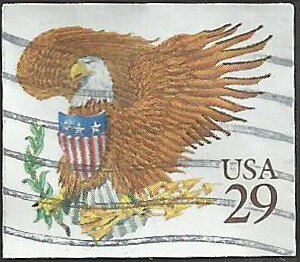 # 2595 USED EAGLE AND SHIELD    