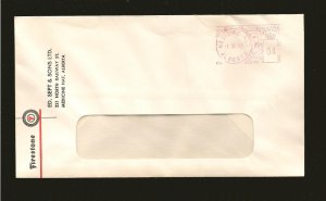 Canada Meter Cancel Postmarked 1967 Firestone Tires Medicine Hat Alberta Cover