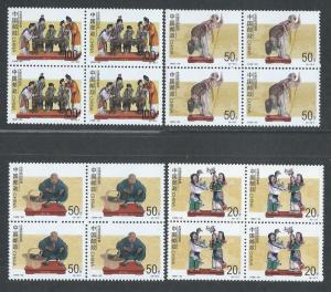 CHINA, PEOPLE'S REPUBLIC SC# 2737-40 B/4 VF/NH 1996