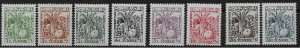 1957 - Tunisia - Stamp tax-  Agricultural products. Sheaf of Wheat- Set 8v.MNH** 