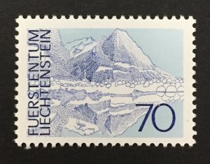 Liechtenstein 1973 #521, Landscapes, MNH.