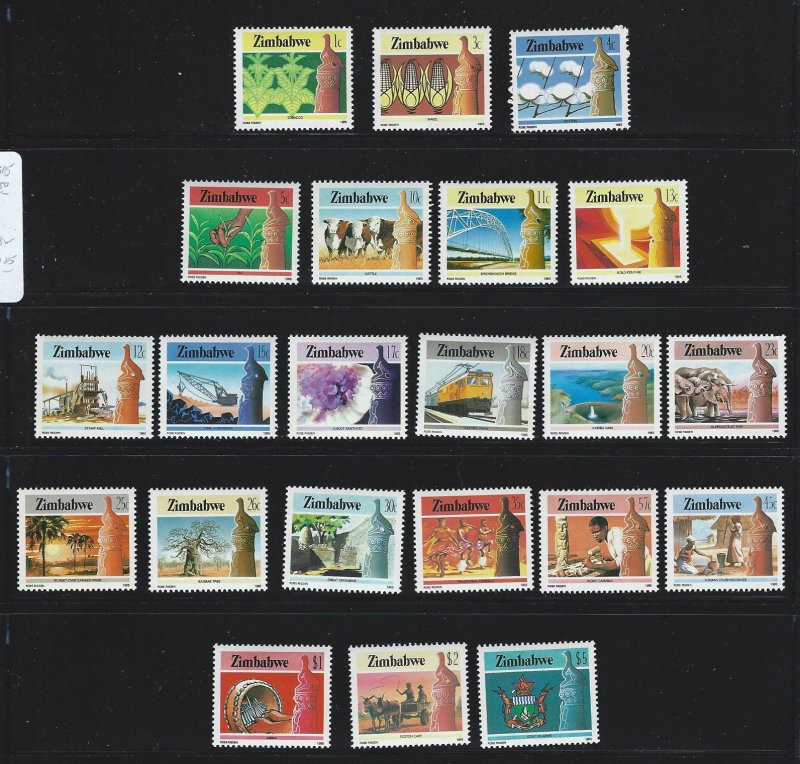 Zimbabwe  Mnh S.C 493-514