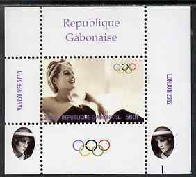 GABON - 2009 - Olympic Games, Diana #1 - Perf De Luxe Sheet - MNH -Private Issue