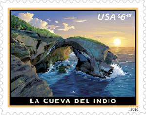 2016 $6.45 La Cueva Del Indio, Priority Mail Scott 5040 Mint F/VF NH