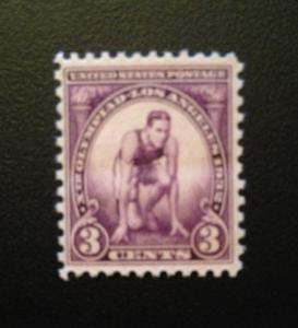 Scott #718 3c LA Summer Olympics 1932, MINT, VF, NH