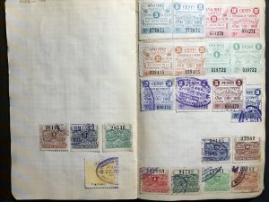 Argentina Revenue Stamps Mint/Used 1884-1912 (1100 Stamps)