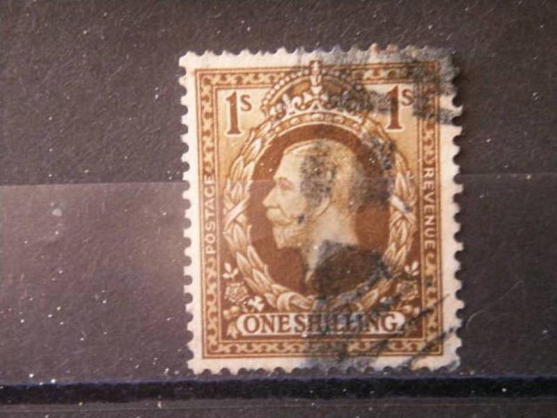 GREAT BRITAIN, 1936, used 1s, Scott 220, George V