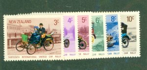 NEW ZEALAND 489-94 MH CV $2.45 BIN $1.20