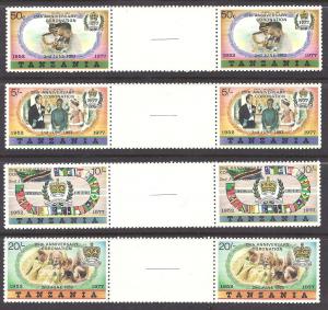 Tanzania  Scott 87-90  MNH