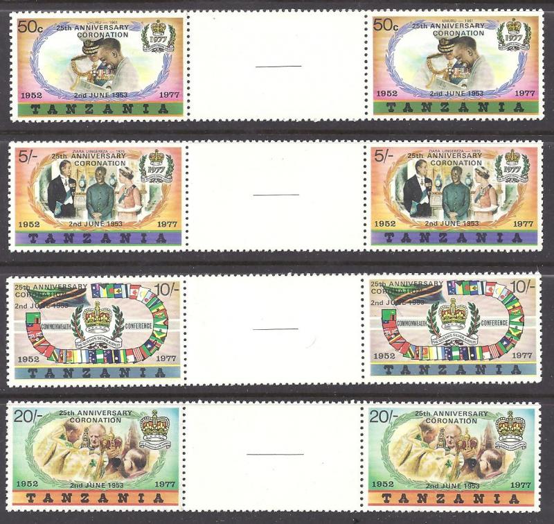 Tanzania  Scott 87-90  MNH