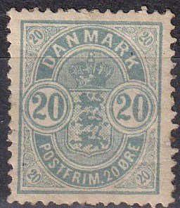 Denmark #37 Unused CV $190.00 (Z6376)