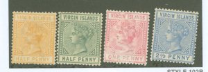Virgin Islands #12-15 Unused Single (Complete Set)
