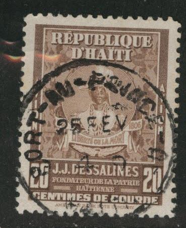 HAITI Scott C46 used airmail stamp