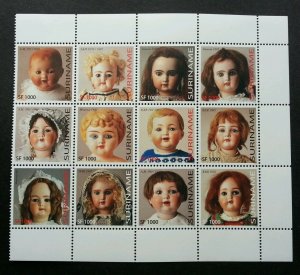 Suriname Children Dolls 2003 Child Play Toy (stamp with margin) MNH