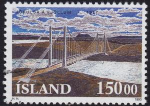 Iceland - 1993 - Scott #767 - used - Bridge