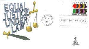 Jury Duty FDC from Toad Hall Covers!   #1 of 2