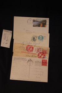 4 different US cards (Incl, Mt Washington) (#996)