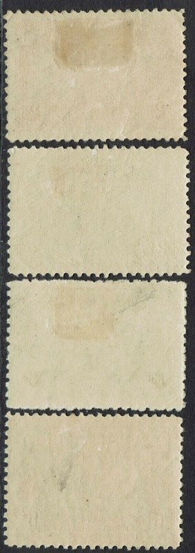 AUSTRALIA 1931 AIRMAIL SET INCLUDING BOTH 6D COLOURS