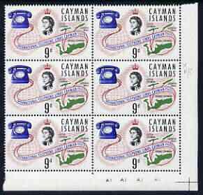 Cayman Islands 1966 International Telephone Links 9d unmo...