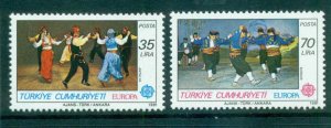 Turkey 1981 Europa, Folklore MUH lot65822