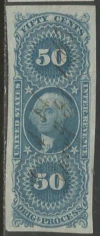 U.S. Scott #R60a Revenue Stamp - Used Single January 21 1863