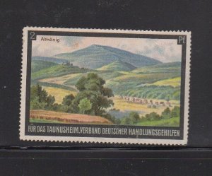 Charity Stamp - For Taunusheim, Association of German Commercial Assistants