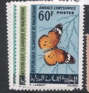 Mauritania Butterfly SC 212-5 MNH (8djq)