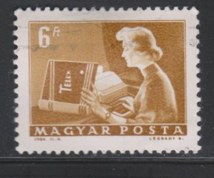 Hungary 1526 Woman Teletypist 1964