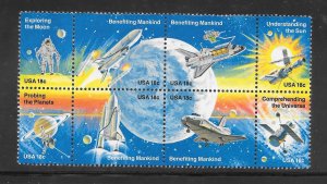 #1912-19 MNH Block of 8