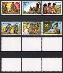 Belize SG687/92 1982 Scouts Set Fresh U/M