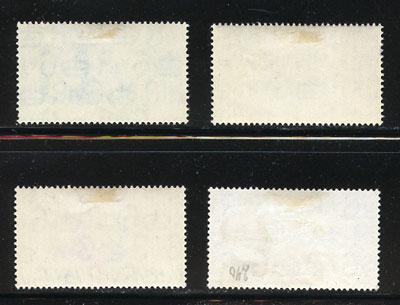 GREAT BRITAIN - Scott #271-274, Mixed, Cat. $4.10