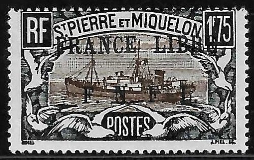 St Pierre & Miquelon Sc 214 Mint H