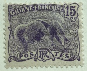 AlexStamps FRENCH GUIANA #59 VF Mint 