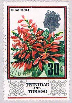 Trinidad & Tobago 154 Used Poinsettia 1969 (BP3175)