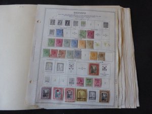 Bahamas 1884-1991 Stamp Collection on Album Pages